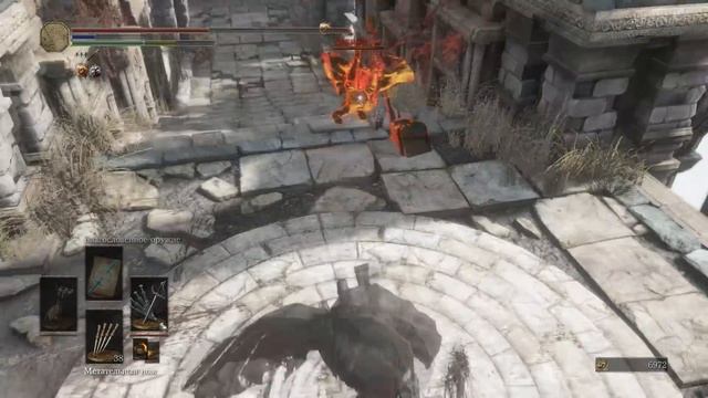 Dark Souls 3 PvP - Перья ворона - ОТЛИЧНАЯ ВЕЩЬ!, но играть я с ней не умею... смотреть онлайн