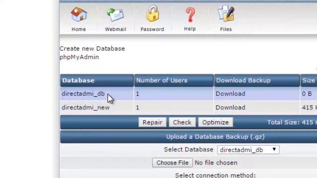 Hướng dẫn đổi mật khẩu Database trong Direct Admin _ Modify Database Password смотреть онлайн