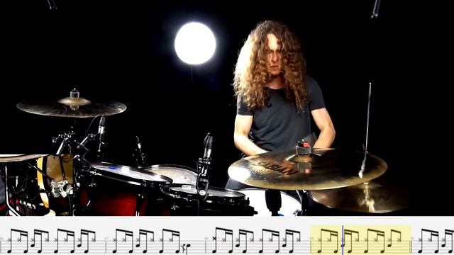 Sonne - Rammstein - Drums Only Version (Playtrough with sheet music on screen) смотреть онлайн