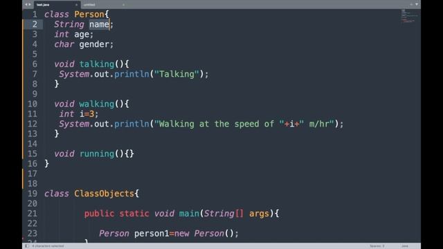 Java tutorial for beginners: Methods in java | void data type | reference variable | dot operator смотреть онлайн