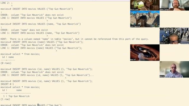 W5D3: Intro to Relational Databases & SQL (2 of 2) смотреть онлайн