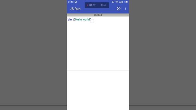 #For Droid# JS Run - работаем с javascript удобно на смартфоне! смотреть онлайн