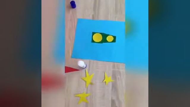 Аппликация " Ракета" Выполнила работу Милькова Ева. Возраст:2 младшая группа, группа №3 смотреть онлайн