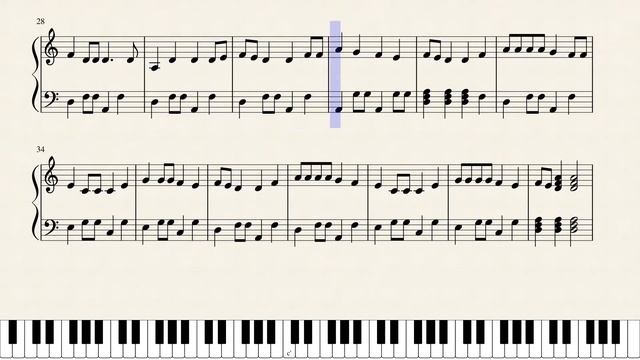Ievan Polkka - Piano смотреть онлайн