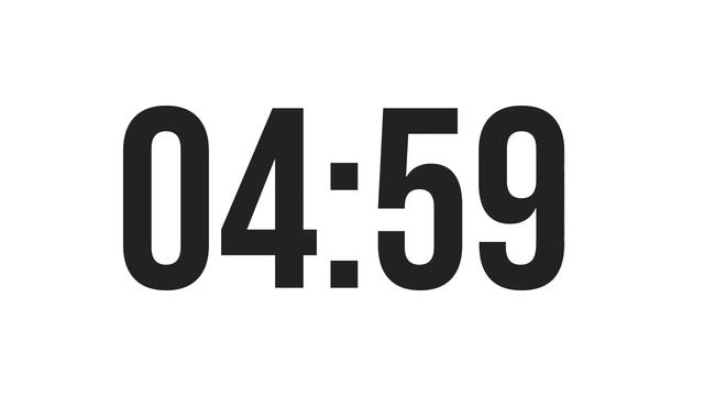 10 MINUTE TIMER - COUNTDOWN TIMER (MINIMAL)