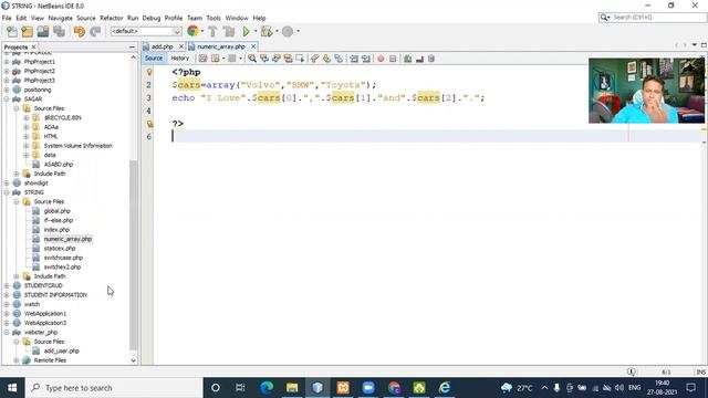 PHP ARRAY смотреть онлайн