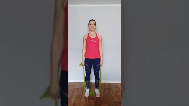 Силовая тренировка с резиновой лентой смотреть онлайн