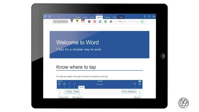 Navigating Word for Ipad and Iphone смотреть онлайн