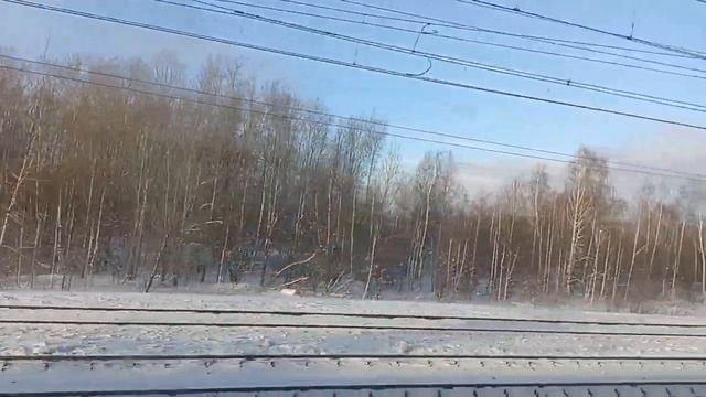 заезд на эд4м-0348 от платформа ферма до станции Сокур. смотреть онлайн