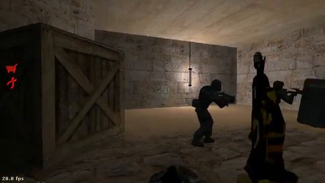 учимся стрелять в HEADSHOT в кс 1.6 смотреть онлайн