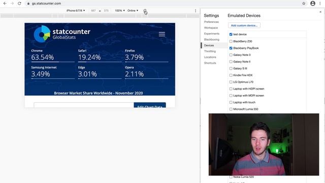 Тестирование мобильной версии веб-приложения. Devtools, реальное устройство. Мобильное тестирование смотреть онлайн