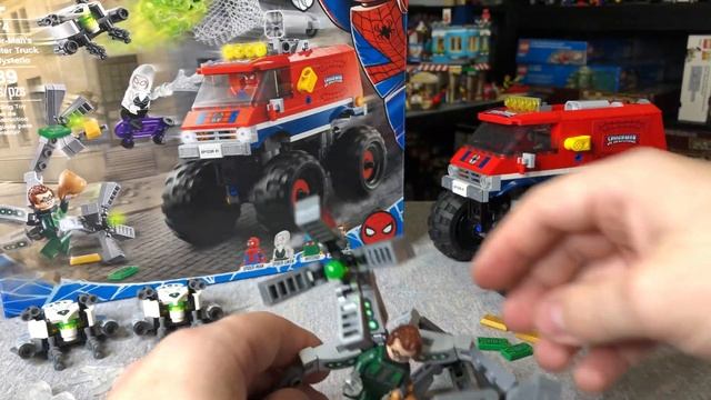 2021 LEGO Spider-Man Monster Truck vs Mysterio Set 76174 Review смотреть онлайн