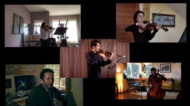 'Virtual' Mozart Clarinet Quintet (2nd Mov, excerpt) смотреть онлайн