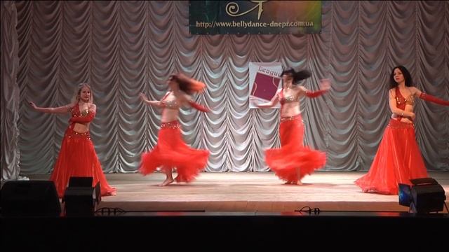 IY UKRAINIAN BELLYDANCE CHAMPSONSHSP Ансамбль “ATMA-DANCE” -Эстрадная песня смотреть онлайн