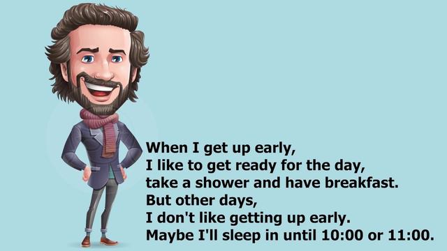 English grammar: Verb tenses:present continuous with reading and conversation practice. смотреть онлайн