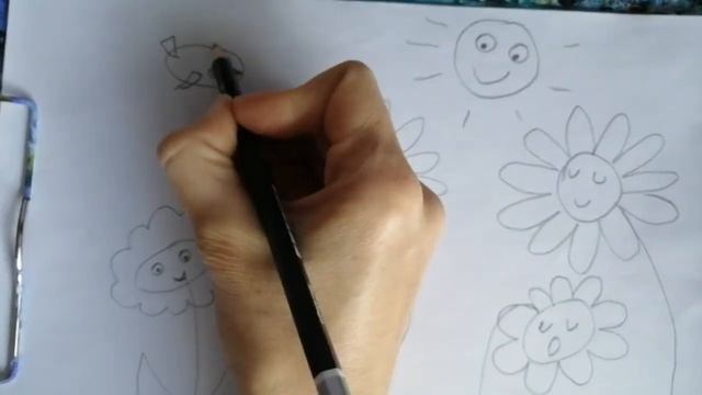 Занятие "Лето" (рисование карандашами и фломастерами) смотреть онлайн