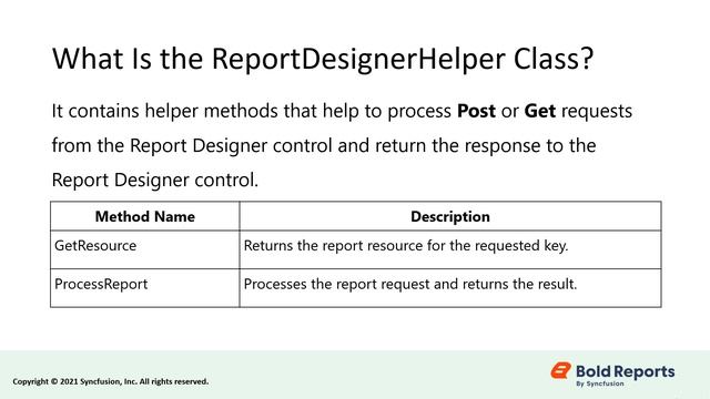 Add Report Designer Component in a Blazor Application смотреть онлайн