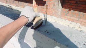 Посмотрел в интернете как делать мауэрлат и сделал его с напарницей