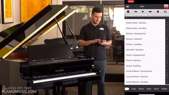 The QRS Piano that plays by itself - How to Use the QRS App смотреть онлайн
