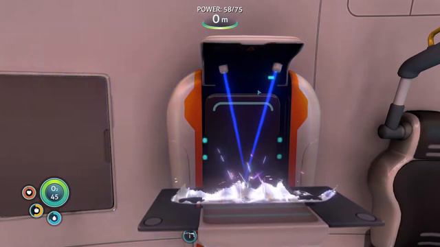 Subnautica - But The World / Map Is Pitch Black Until I Move Into It