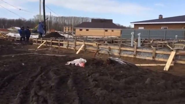 Заливка фундамента - фундамент102.рф смотреть онлайн