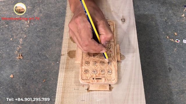 Wood Carving -iPhone 11 Pro Max -Wood Sculpture смотреть онлайн
