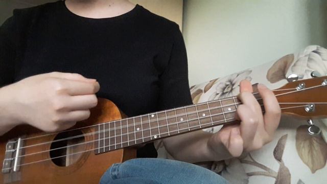 I lied I'm dying inside // ukulele cover смотреть онлайн