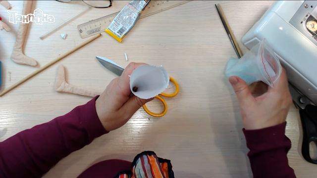 Мастер-класс кукла Пеппилотта. Часть 1.