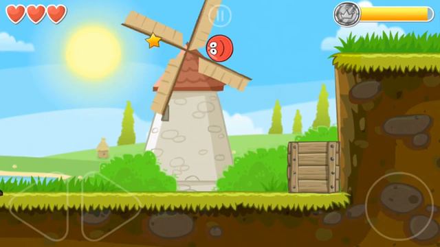 Как пройти игру Red BALL4 (зеленые холми) смотреть онлайн
