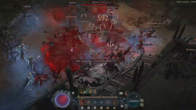 Diablo 4 Blood surge with corpse explosion aspect 2 смотреть онлайн