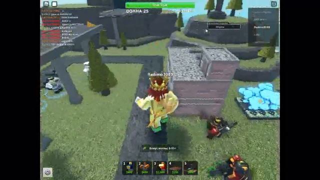 Симулятор обороны Башни роблокс (Roblox Tower Defense Simulator) смотреть онлайн