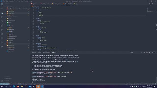 Deploy en Firebase usando Gitlab CI/CD смотреть онлайн