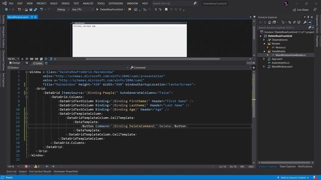 How to Delete Rows from a Data Grid смотреть онлайн