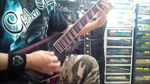 children of bodom if you want peace, prepare for war guitar cover смотреть онлайн