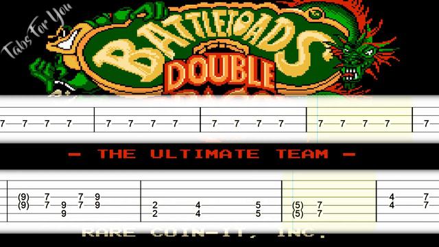 Battletoads & Double Dragon - Cast (Guitar & Bass TABS) смотреть онлайн