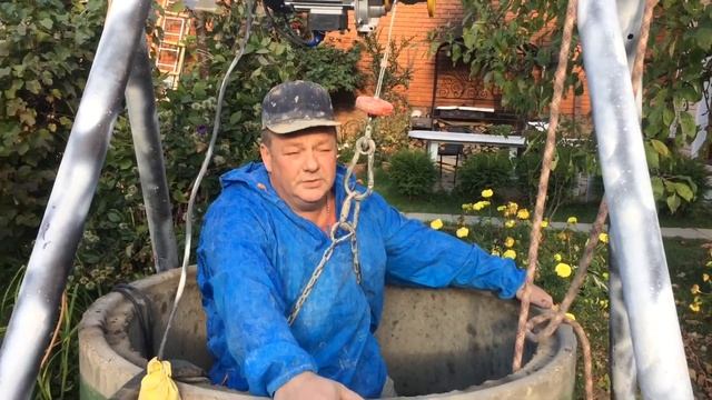 Podkapaev.ru Село Ромашково, регулировка поплавка насоса, и возможная докопка колодца. смотреть онлайн