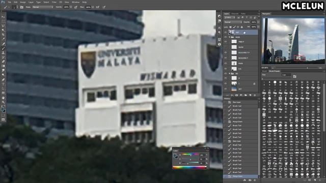 Photoshop Anime Background - Evening Buildings - Menara TM - Telekom Tower Malaysia смотреть онлайн