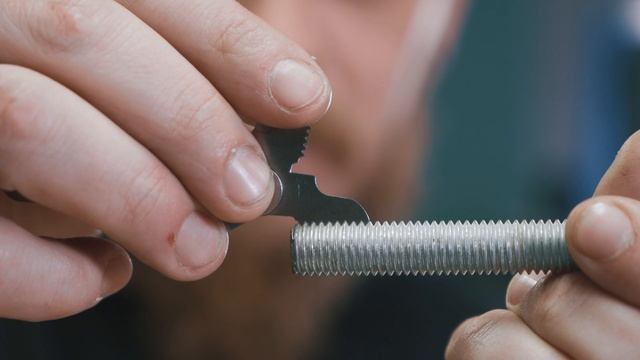 Набор шаблонов для определения шага метрической резьбы Gigant GGS-1