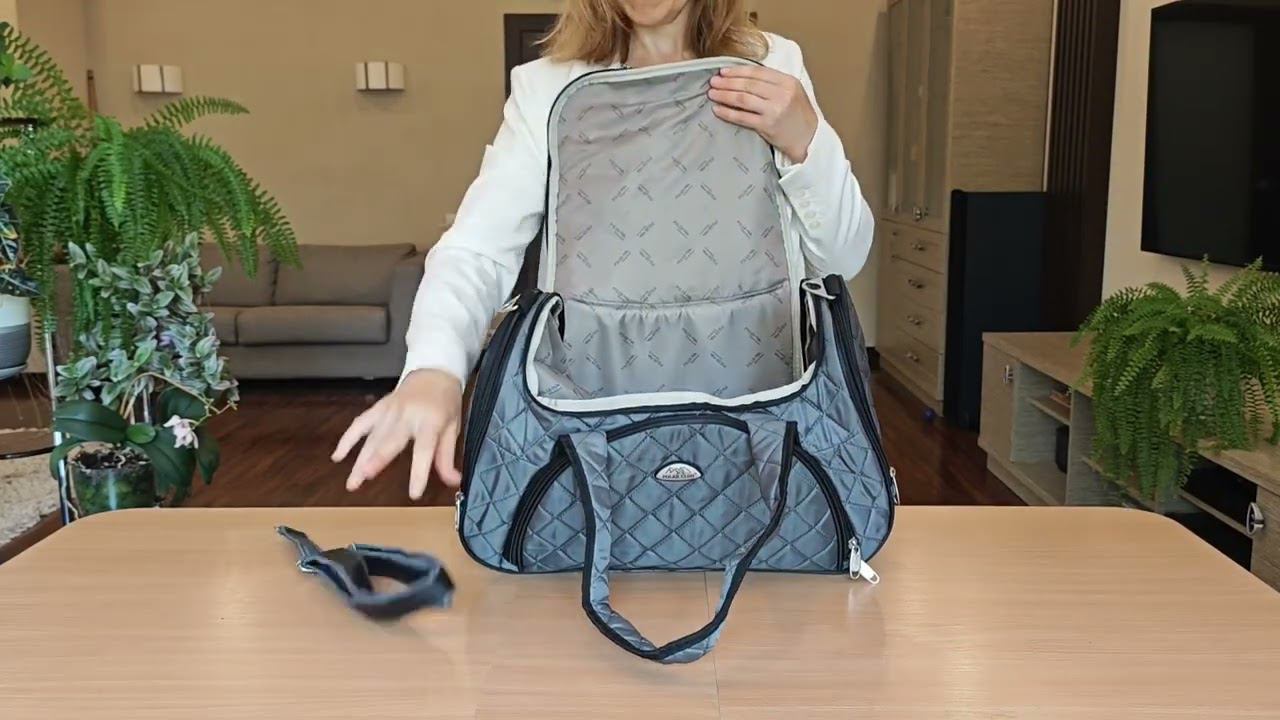 Спортивная сумка Polar 7069с серый смотреть онлайн
