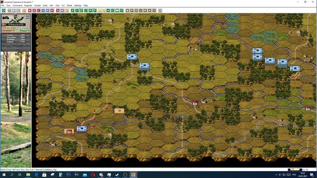 Panzer Campaigns - Smolensk '41: Operational_situation_7 (#1) смотреть онлайн