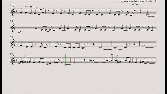GAROTA DE IPANEMA: (flauta, violín, oboe...) (partitura con playback) смотреть онлайн