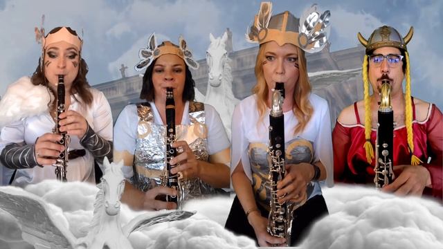 Ride of the Valkyries for 2 Bass Clarinets, E flat, and B flat смотреть онлайн