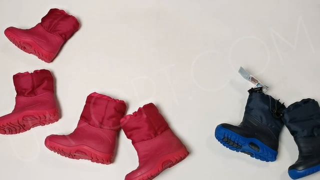Детские утеплённые резиновые сапоги оптом 20 пар * 5,9 €/пара лот №3019 купить ? +380671976827 смотреть онлайн