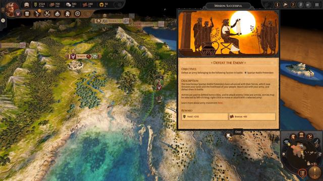 The Start of Spartan Conquest! - Total War Saga: Troy - Menelaus Campaign #1