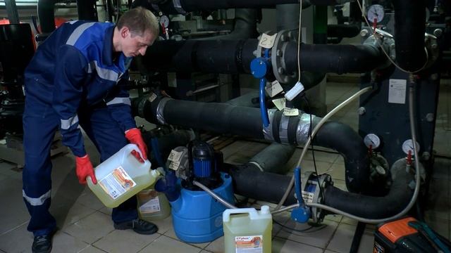 Новостной сюжет о промывке теплообменников в ИТП в Московской области реагентами GTphos® смотреть онлайн