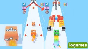 JELLY RUN 2048 — "Blot", 35 TRESTRIGINTILLION Riding! (vs Jelly Runner 3D Gameplay*)