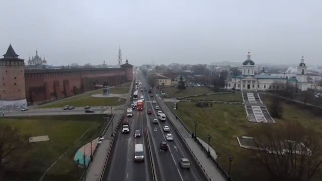 Коломна (въезд в город) Михайловская набережная смотреть онлайн