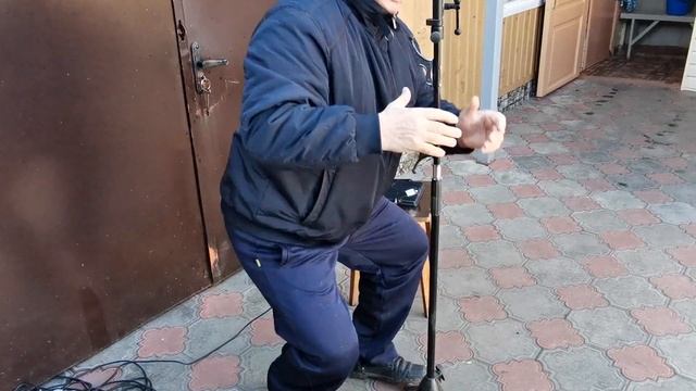 Переносной прожектор из штатива смотреть онлайн