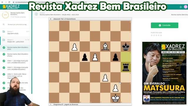 REACT | Revista Xadrez Bem Brasileiro | GM Matsuura