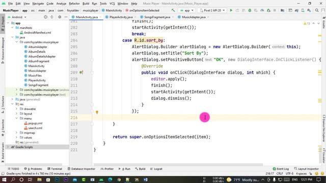 Create Your Own Music Player - Android Studio Tutorial || Sort Files || Shared Preference Part - 14 смотреть онлайн
